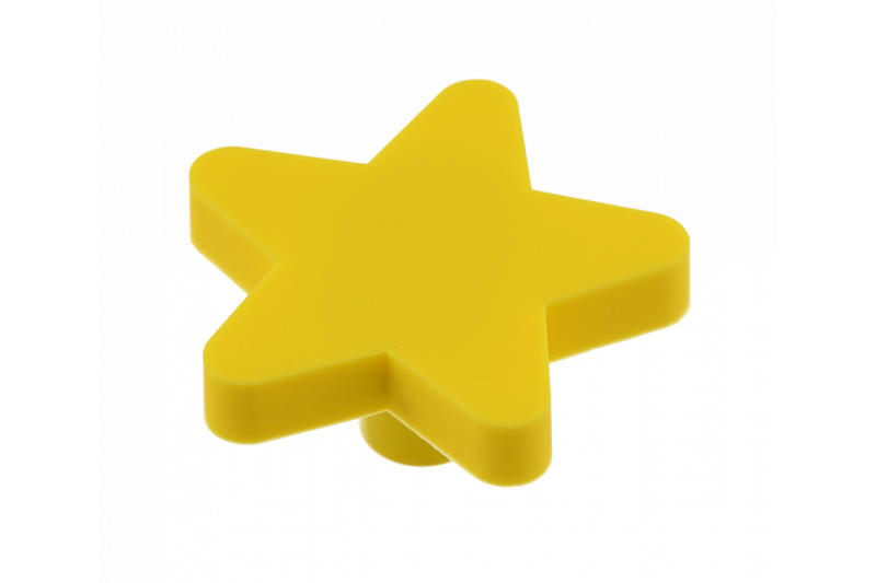 Gumená rukoväť Star žltá 1208965690