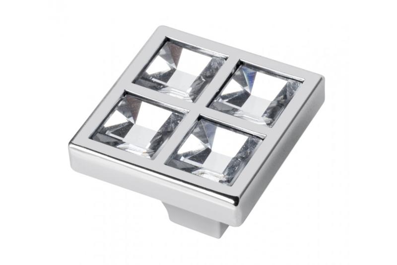Zamak gombík 02C l=jednobodovým chróm 1208965724