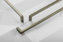 Kľučka BAGIO 160 mm, antická mosadz 1208965888