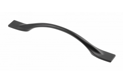 Rukoväť Zamak FLOW C = 128 mm čierna matná 1208966035
