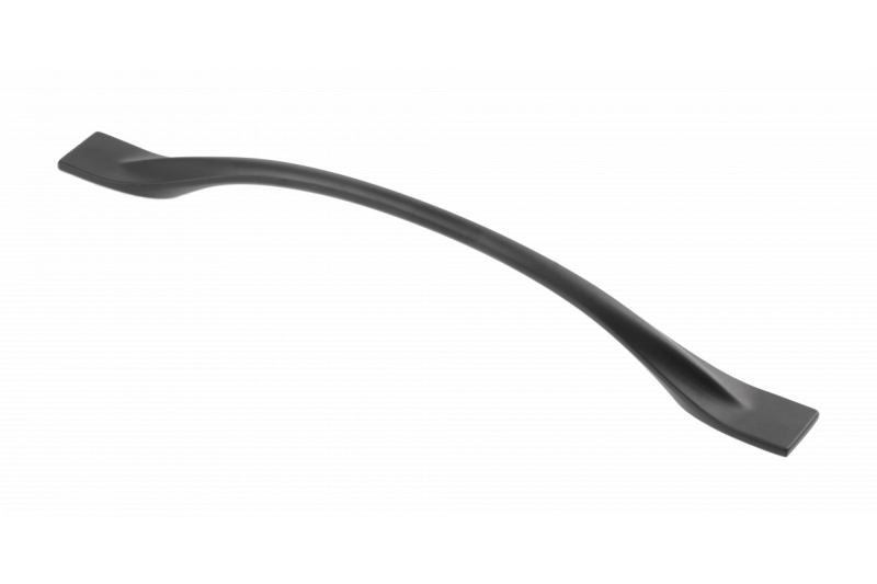 Rukoväť Zamak FLOW C = 192 mm čierna matná 1208966038
