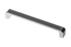 Rukoväť Zamak MONA C=192 mm chróm/čierna 1208966131