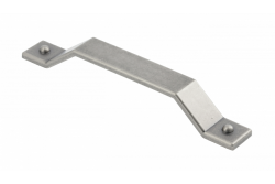 Kľučka z zliatiny Zamak STEP C = 160 mm, antické striebro 1208966204