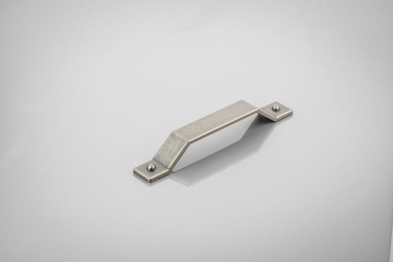Kľučka z zliatiny Zamak STEP C = 160 mm, antické striebro 1208966204