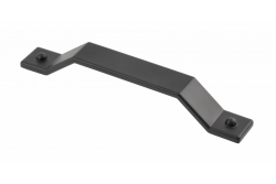 Rukoväť z zliatiny Zamak STEP C = 160 mm čierna matná 1208966205