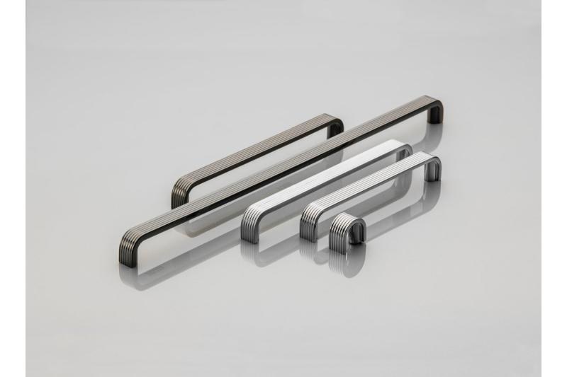 Zamak handle Shape art VETA C=160mm chrome 1208966234