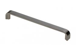 Zamak handle Shape art VETA C=160mm black chrome 1208966236