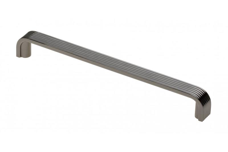 Zamak handle Shape art VETA C=160mm black chrome 1208966236