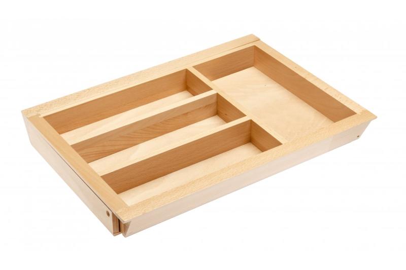 Decor Cutle Príborníky Nastaviteľný vložka pre 400-600 mm skrinky Farba Buk 1208966289