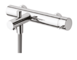 Waterevolution Flow vaňová batéria s ručnou sprchovou sadou PVD brúsený Gun Metal T130GME