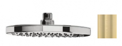 Waterevolution Flow hlavová sprcha 250mm PVD kartáčovaná svetlá zlatá T164325WGE