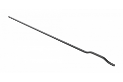 Nábytková rukoväť GTV GRAVEL, C=3x352 mm, L= 1200 mm, Al, matná čierna 1208966973