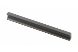 Kľučka na nábytok GTV GROOVE, C=160 mm, L=190 mm, Al, matná čierna 1208966981