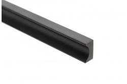 Kľučka na nábytok GTV GROOVE, C=160 mm, L=190 mm, Al, matná čierna 1208966981