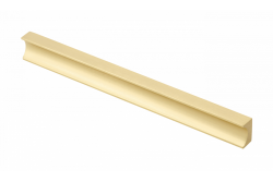 Nábytková rukoväť GTV GROOVE, C=160 mm, L=190 mm, Al, kefované zlato 1208966982