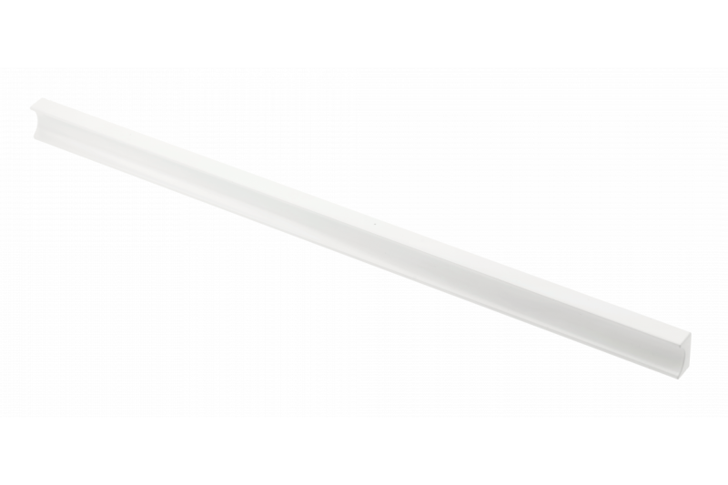 Furniture handle GTV GROOVE, C=320 mm, L=360 mm, Al, white matt 1208966984