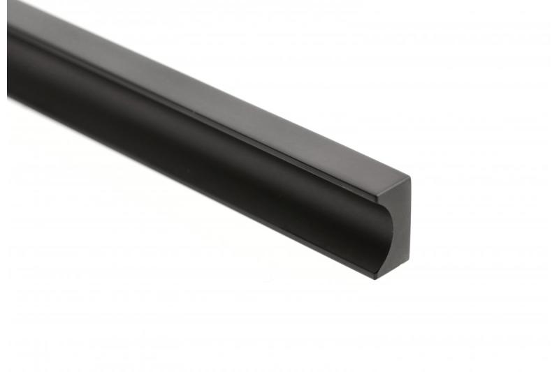 Furniture handle GTV GROOVE, C=320 mm, L=360 mm, Al, matt black 1208966985