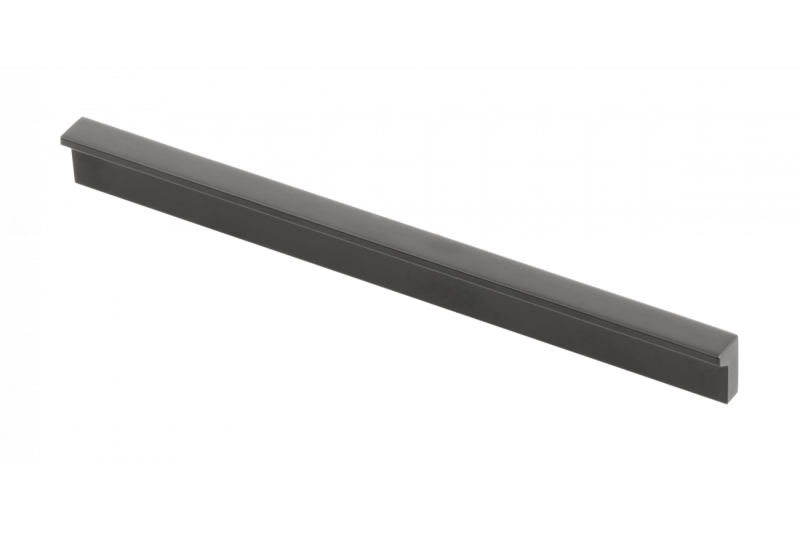 Nábytková rukoväť GTV PILLAR, C=160 mm, L=190 mm, Al, matná čierna 1208966993