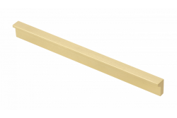 Nábytková rukoväť GTV PILLAR, C=160 mm, L=190 mm, Al, svetlo kefované zlato 1208966994
