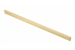 Nábytková rukoväť GTV PILLAR, C=320 mm, L=360 mm, Al, svetlo kefované zlato 1208966998