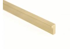Nábytková rukoväť GTV PILLAR, C=320 mm, L=360 mm, Al, svetlo kefované zlato 1208966998