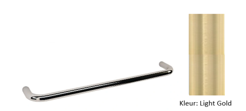 Waterevolution flow držiak na uteráky 35 cm PVD Light Gold A111WGE