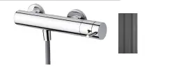 Waterevolution Flow sprchový termostat s príslušenstvom PVD gun Metal T140TNGME