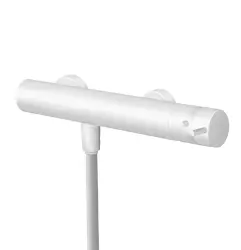 Waterevolution Flow termostatická sprchová batéria s okrúhlou sprchovou súpravou biela T140TNRBR