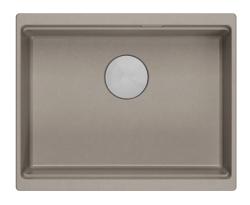 Quadri Newport II žulový podstavný taupe drez 560x450mm s nerezovou zátkou a odtokovým viečkom 1208967453