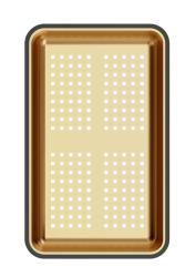 Quadri medený odpadový podnos 38x23 cm pre Newport drezy 1208967505
