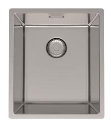 Pure.Sink Prestige nerezový drez 34x40 cm 10 mm polomer, na zabudovanie pod pracovnú dosku, na rovinu a na vrch PPG3440-02.