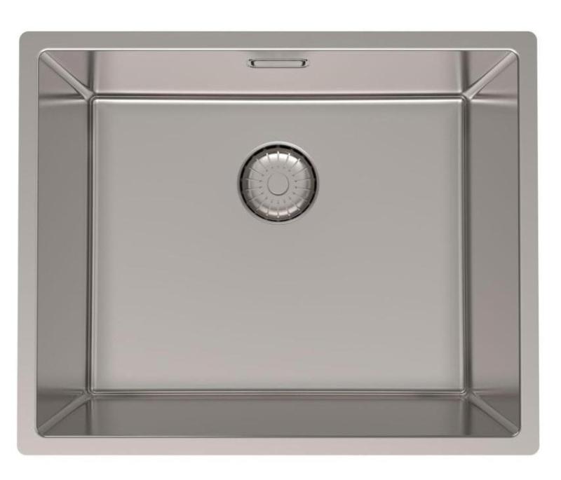 Pure.Sink Prestige nerezový drez 50x40 cm, polomer 10 mm, spodná montáž, plochá montáž a vrchná montáž PPG5040-02.