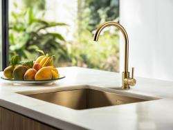 Pure.Sink Prestige drez 50x40 cm PVD Zlatý, polomer 10 mm, montáž pod pult, zapustený a na povrch PPG5040-60