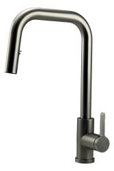 Pure.Sink Elite Steel Crystal-S kuchynská batéria PVD Gun metal s vytiahnuteľnou výpusťou PS8050-61