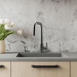 Pure.Sink Elite Steel Crystal-S kuchynská batéria PVD Gun metal s vytiahnuteľnou výpusťou PS8050-61