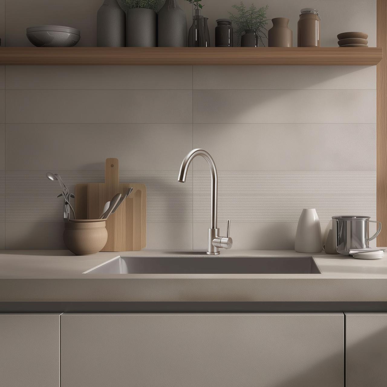 Pure.Sink Elite Steel Stream kuchynská batéria z Nerezovej Ocele PS8044-02