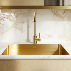 Pure.Sink Elite Steel Stream kuchynská batéria PVD brúsené zlato PS8044-60