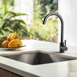 Pure.Sink Elite Steel Stream kuchynská batéria PVD Gun Metal PS8044-61