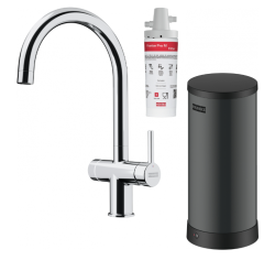 Franke Maris water hub 7L boiler 3-1 s dotykovou elektronickou batériou na vriacu vodu chróm 160.0713.580