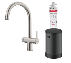 Franke Maris water hub 4L boiler 3-1 s Twist mechanickým kohútikom na vriacu vodu nerez 160.0711.523