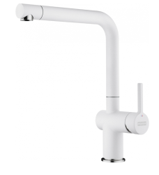 Franke Active L Kuchynská batéria Polar White biela s otočným výtokom 115.0653.376.