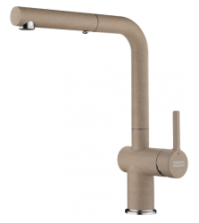 Franke Active L Kuchynská batéria Oyster Beige s výsuvnou sprchou 115.0653.389