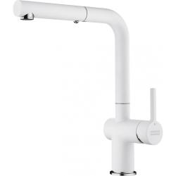 Franke Active L Kuchynská batéria Polar White Biela s Výsuvnou Sprchovou Hlavicou 115.0653.387