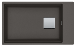Franke Kubus KNG 110.62 Drez 72x42 Slate Grey Granit Tmavo Sivá Podmontáž s Batériovou Doskou 125.0714.637