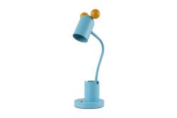 Stolná lampa MOUSE, 0215, max. 250 V, 50/60 Hz, 1*E27, max. 25 W, priemer 8 cm, IP20, modrá