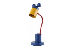 Stolová lampa MOUSE, 5495, max.250V, 50/60Hz, 1*E27, max.25 W, priemer 8 cm, IP20, námornícka modrá/žltá