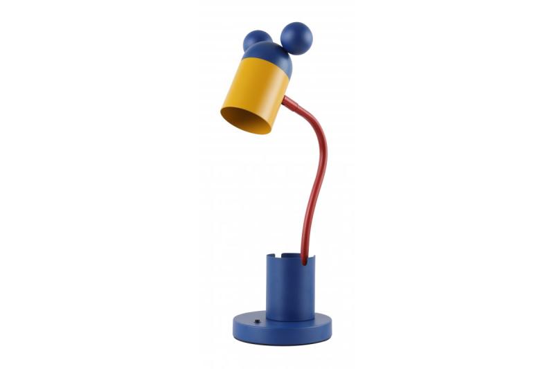 Stolová lampa MOUSE, 5495, max.250V, 50/60Hz, 1*E27, max.25 W, priemer 8 cm, IP20, námornícka modrá/žltá