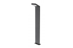 Svietidlo do záhrady LONDON LED, 10W, 720lm, IP54, AC220-240V, 50/60Hz, 4000K, priamy stĺp, 78 cm, čierne