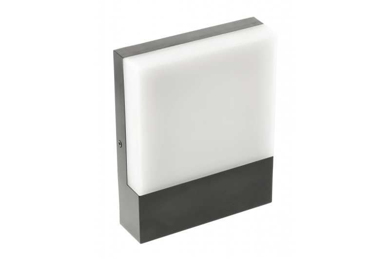 SARO LED svietidlo 9W, 900lm, IP54, AC220-240V, 50/60Hz,4000K, čierne