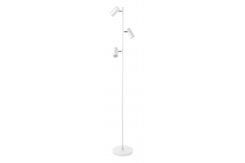 Podlahová lampa VENETO, IP20, max. 20W, 3 x GU10, biela